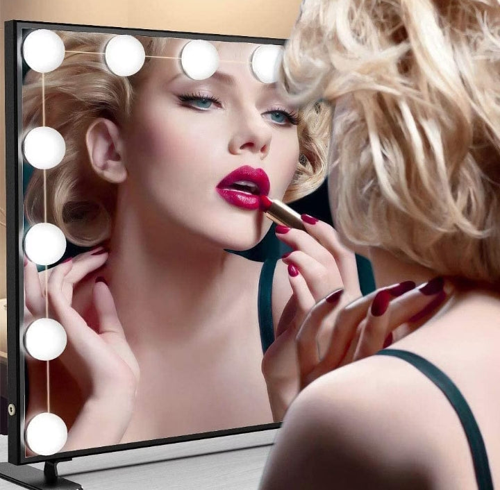 Vanity Mirror Light LED Bulbs for Makeup Mirror Stand (10 Bulbs)
