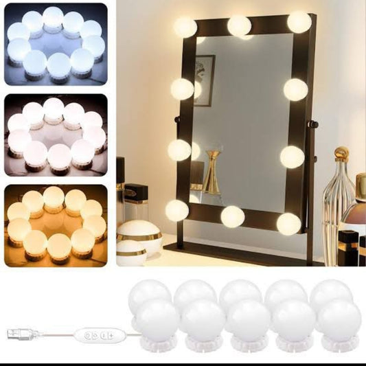 Vanity Mirror Light LED Bulbs for Makeup Mirror Stand (10 Bulbs)